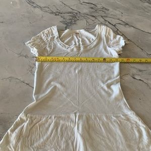 three dots tshirt with cap sleeves